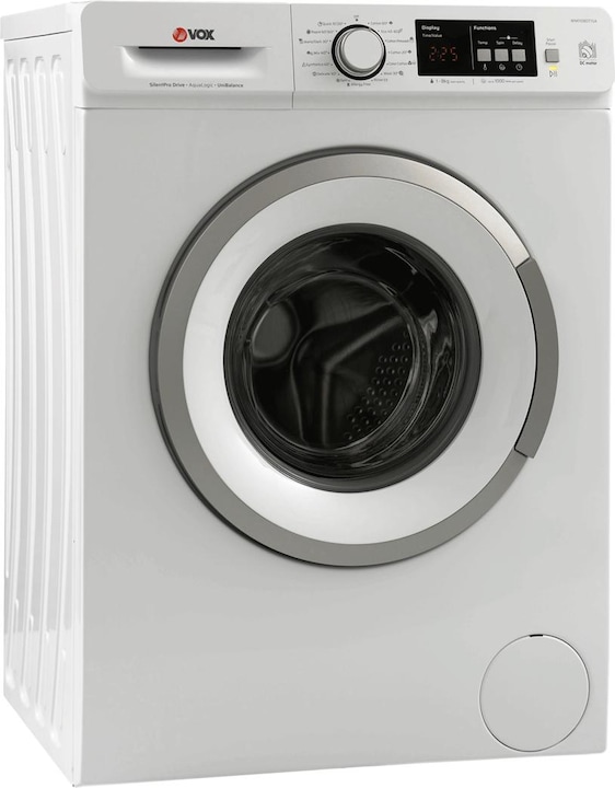 Actual product image Vox Waschmaschine WMI 1080-T15A (A, 8 kg, 1000 o/min, 15 Stück, Inverter) (8 kg, Left)