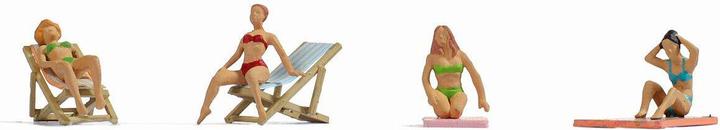 Actual product image Noch Figure set sunbath