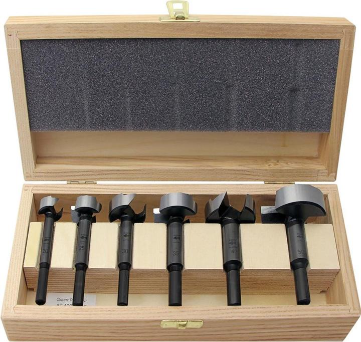 Productafbeelding Fisch Tools Centerboorset type 0317 (20, 25, 30, 35, 40, 50 millimeter)