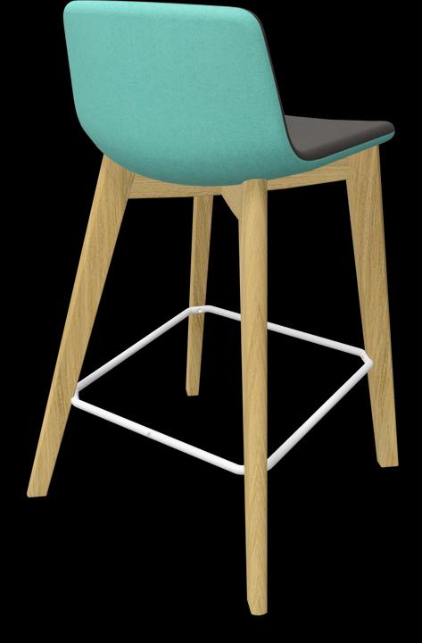 Actual product image Narbutas Twist & Sit Bar Stool