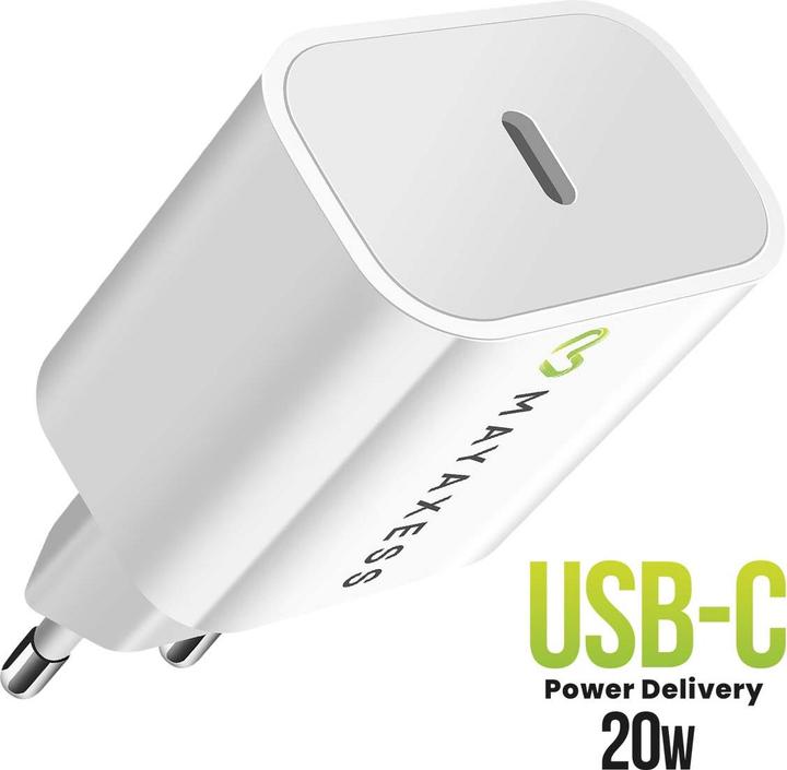 Image du produit Mayaxess USB-C Ladegerät 20W Google Pixel 10 (20 W, 1 portion)