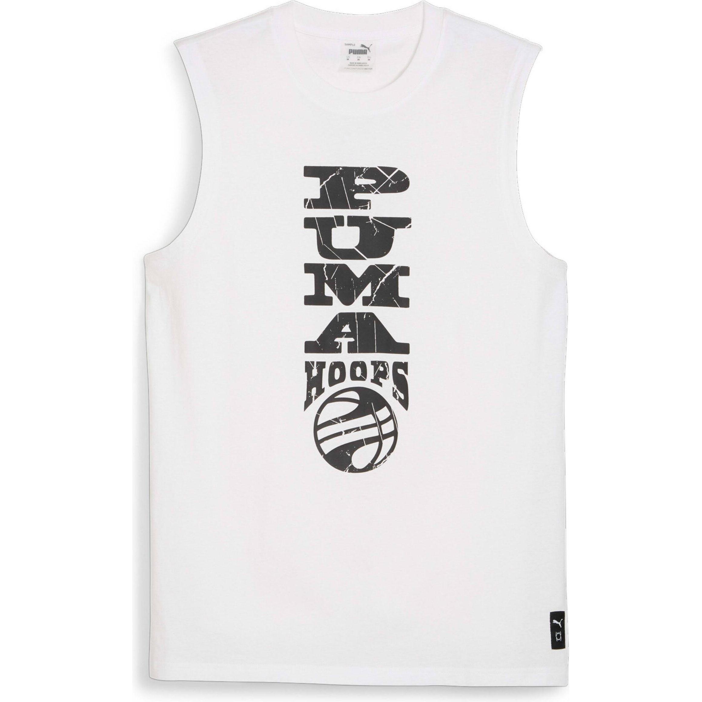 Puma, Herren, Sportshirt, The Hooper Tank (L), Weiss, L