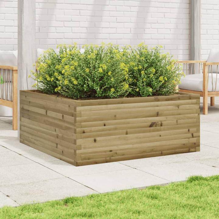 Actual product image vidaXL Planter Impregnated