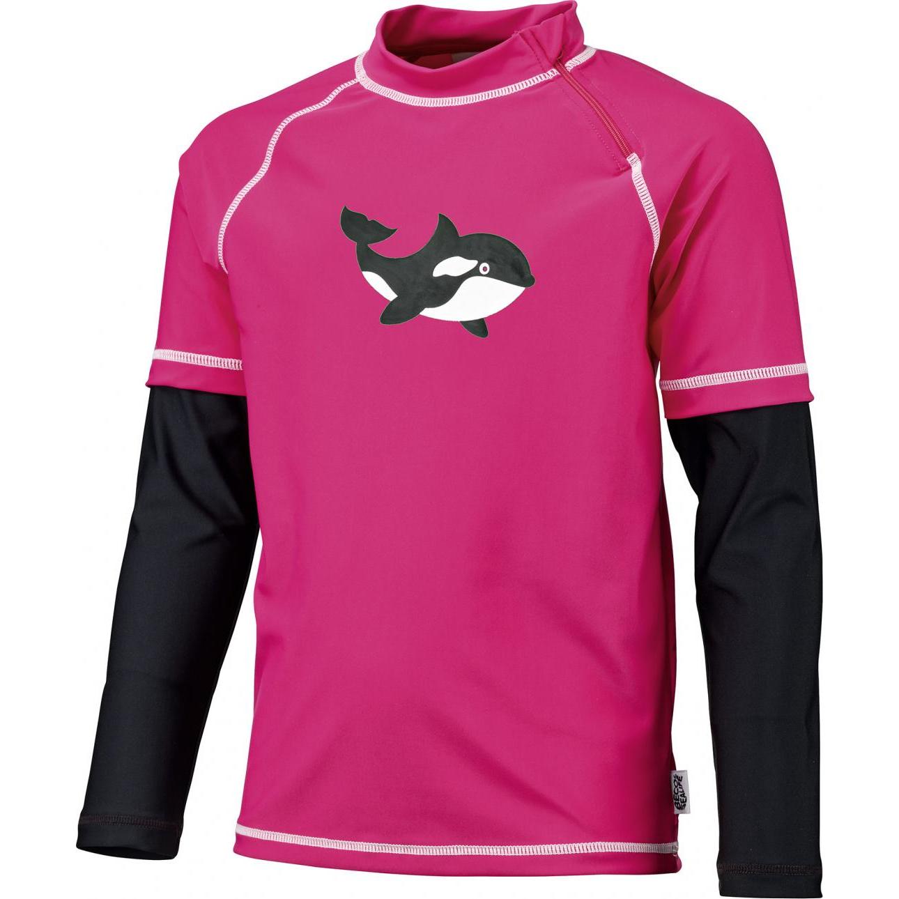 Beco, Jungen, Badeshirt, Beermann GmbH BECO-SEALIFE Kinder UV-Shirt Standard pink/schwarz 152, Pink, (152)