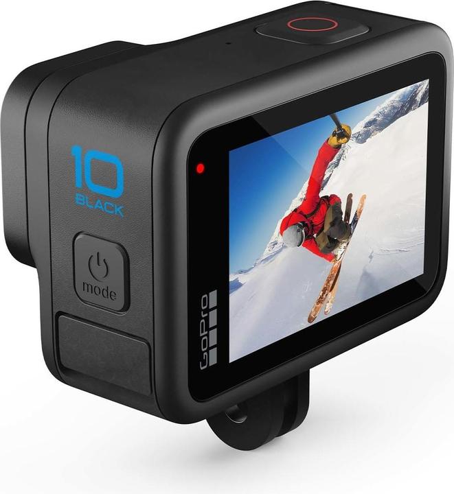 Produktbild GoPro HERO10 Black (inkl. 128 GB MicroSDXC-Karte) (60p, Bluetooth, WLAN)