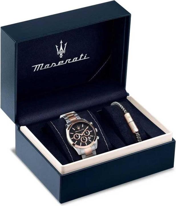 Produktbild Maserati Uhren-Set Attrazione (Geschenkset, Chronograph, 43 mm)