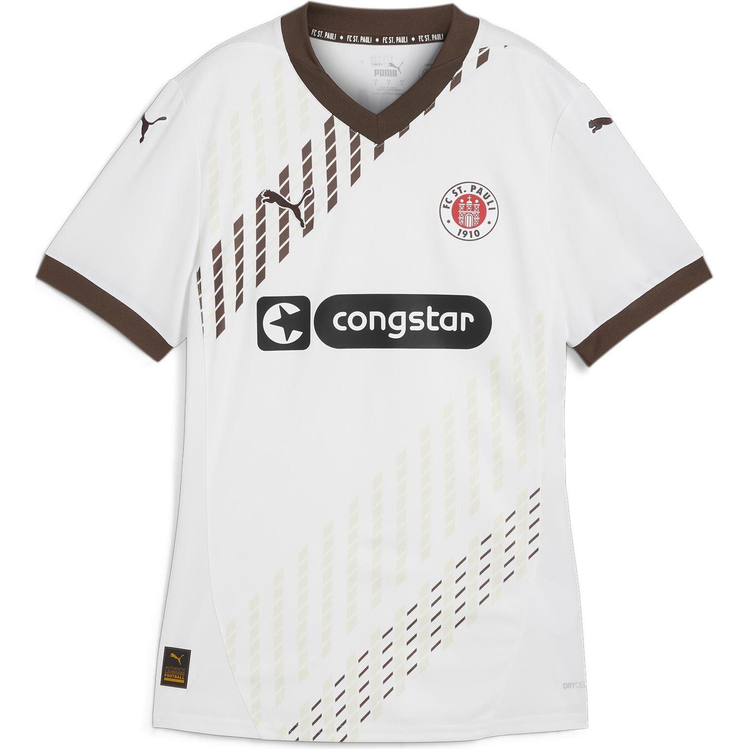 Puma, Damen, Fussballtrikot, FCSP Away Jersey W (L), Weiss, L