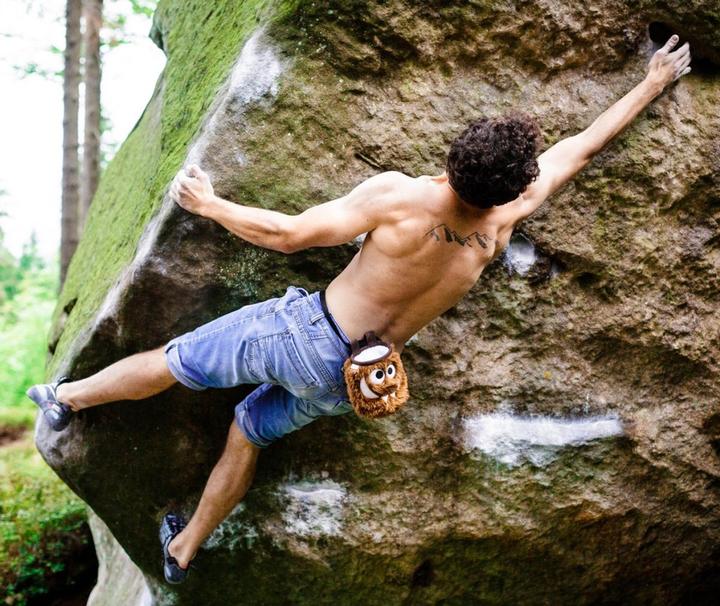 Immagine prodotto Crafty Climbing Tangerine Foodie Monster Chalkbag