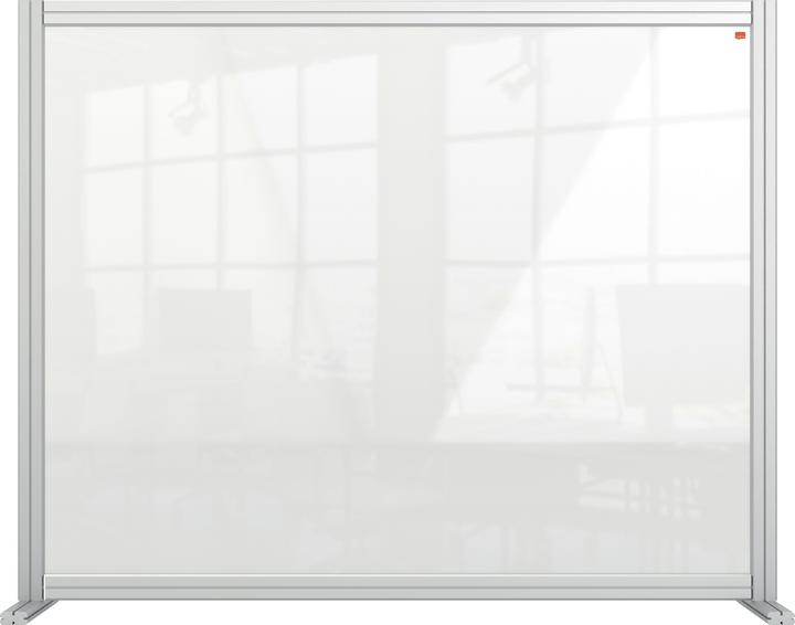 Produktbild Nobo Schreibtischtrennwand Premium Plus 120 x 100 cm Acryl (120 x 100 cm)