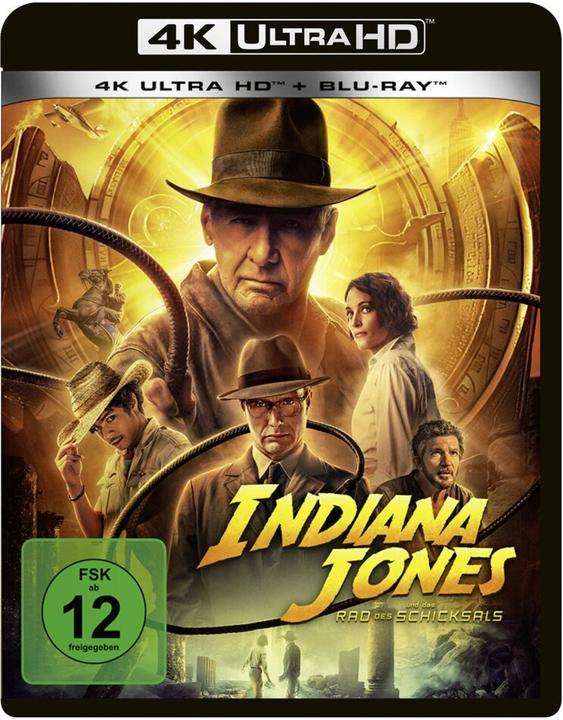 Produktbild Indiana Jones und das Rad des Schicksals - 4K (Blu-ray, 2023, Deutsch, Englisch, Französisch, Italienisch)