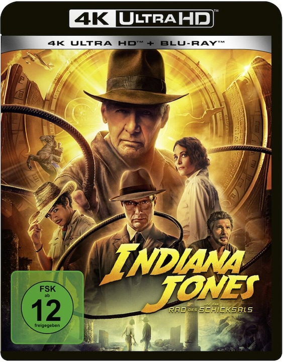 Indiana Jones e la Ruota della Fortuna - 4K (Blu-ray, 2023, Inglese, Italiano, Francese, Tedesco)