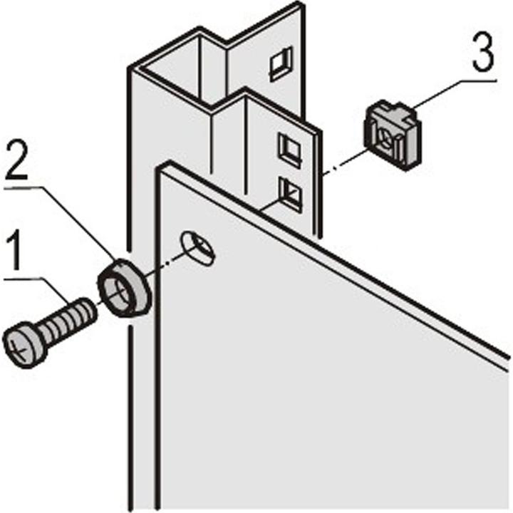 Actual product image Schroff 19" accessories mechanical