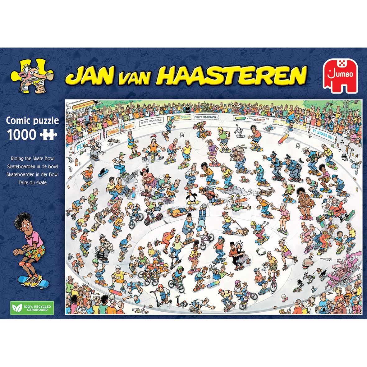 Thumbnail - Jumbo Jan Van Haasteren Skatebowl 1000 Teile (1000 Teile)