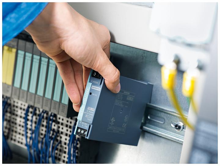 Produktbild Siemens Hutschienen-Netzteil (DIN-Rail