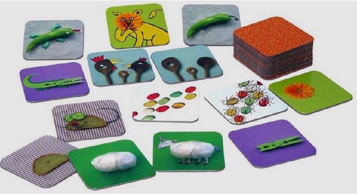 Produktbild MET00540 - Memo für Kinder: Was ist das? - Finde die Tiere im Alltag, 2+ Spieler ab 4 Jahren (Deutsch)