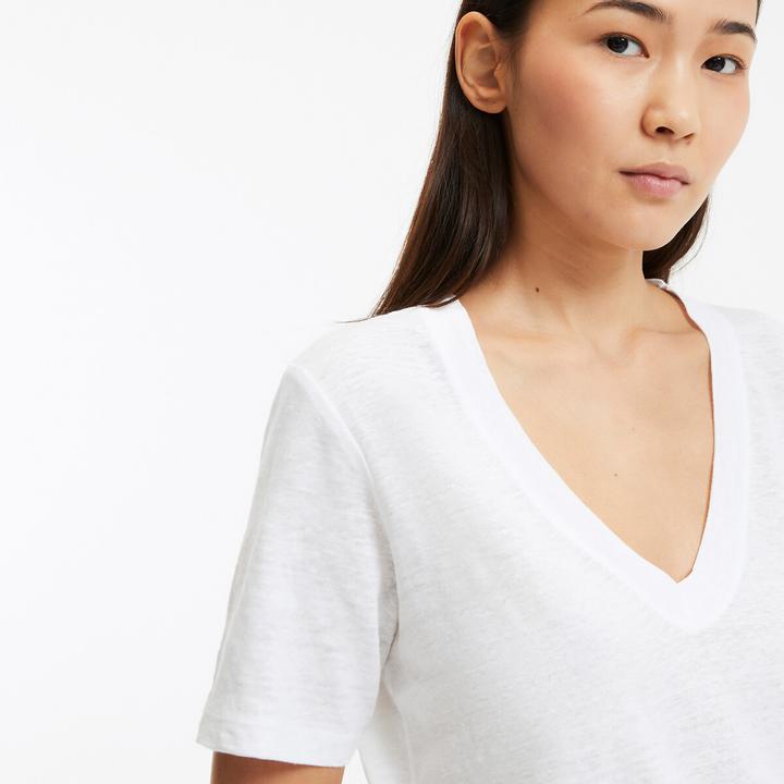 Image du produit La Redoute Collections T-Shirt mit V-Ausschnitt (XXL)