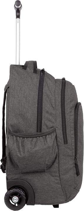 Actual product image Coolpack Summit School Backpack with Multiple Compartments, Adjustable Strains, and Telescoping Handle