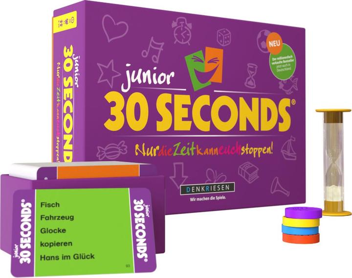 Produktbild Denkriesen 30 Seconds - Junior (d) (Deutsch, 3 - 8 Spieler)