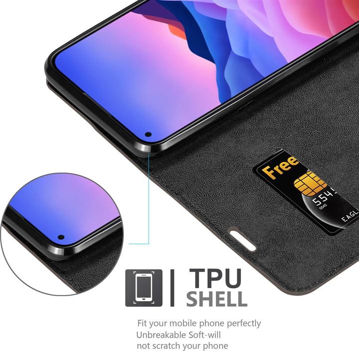 Productafbeelding Cadorabo Boek Onzichtbare Magneethoes (ZTE Blade V2020 5G)