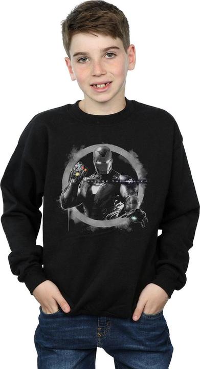 Produktbild Jungen Avengers Endgame Iron Man Nano Gauntlet Sweatshirt (128)