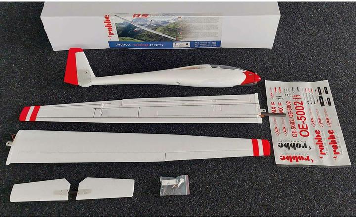 Actual product image Robbe Motorglider ASW 15B 2270 mm, EPO, PNP (Powered glider)