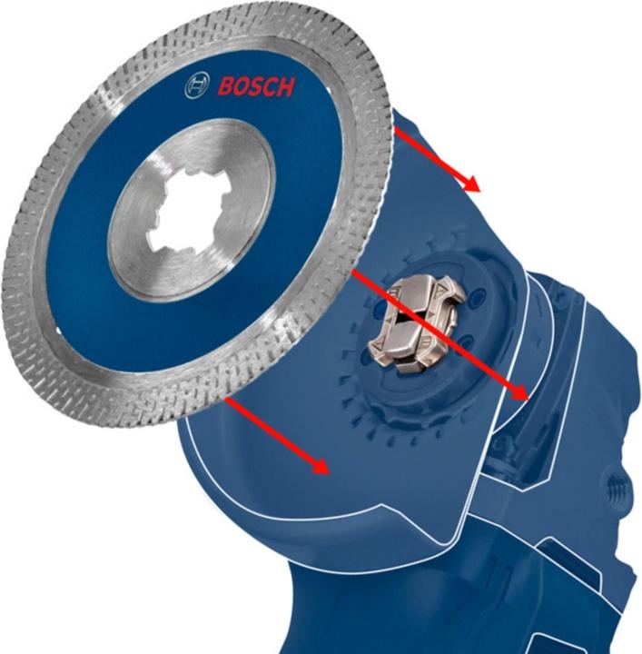 Produktbild Bosch Professional Zubehör PRO Metal X-Lock Schleifscheibe, 125 x 6 x 22,23 mm