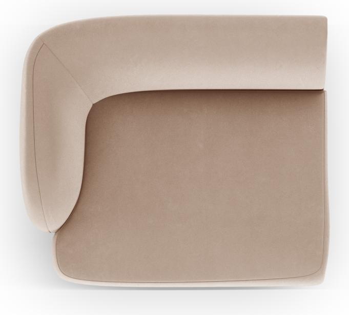Actual product image Micadoni Miley (1-seater, Modular sofa)