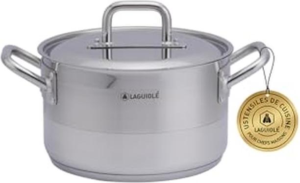 Image du produit Laguiole Cooking pot 28 x 17 cm stainless steel (28 cm, Casserole, Acier inoxydable)
