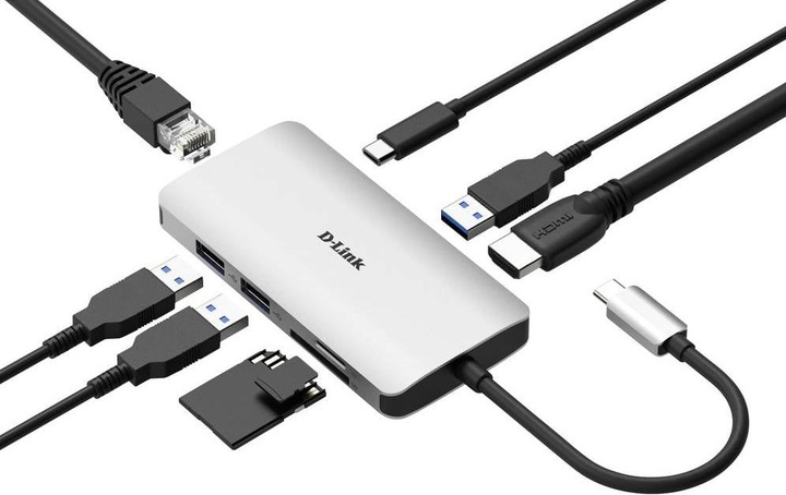 Actual product image D-Link DUB-M810 (USB-C, 1 Ports)