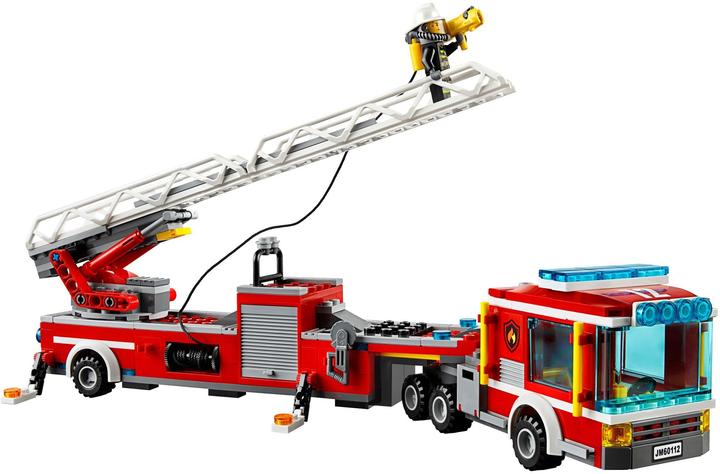 Image du produit LEGO Camion de pompiers avec grue (60112, LEGO City)
