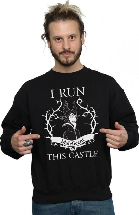Image du produit Disney - Sweat MALEFICENT RUN THIS CASTLE - Homme (L)