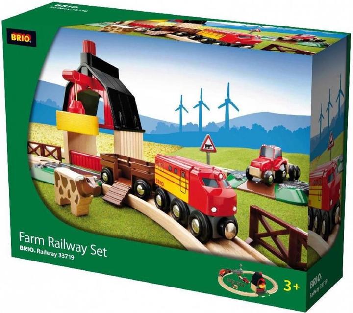 Actual product image Brio Train Farm Set