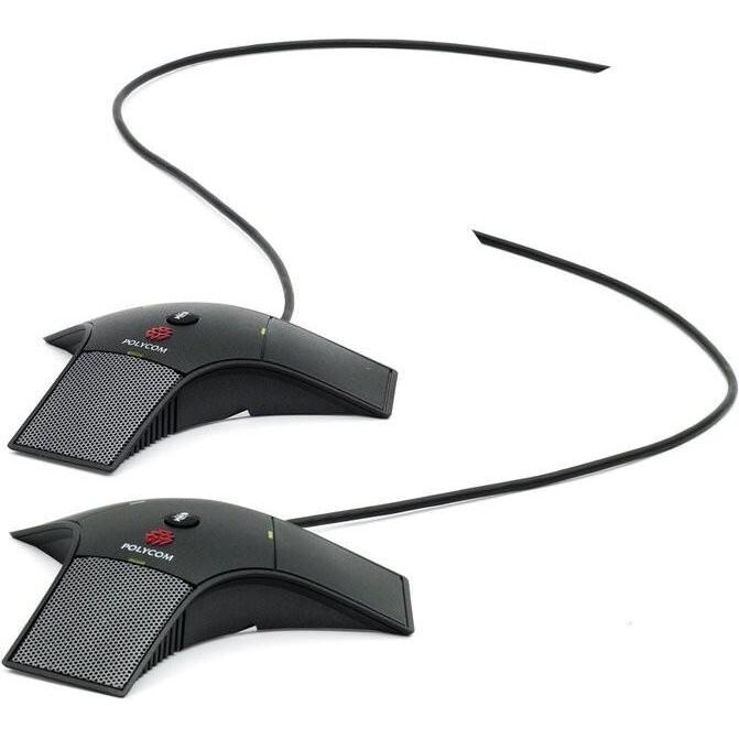 Poly Externes Mikrofon Kit zu IP 7000, Konferenzgerät, Schwarz