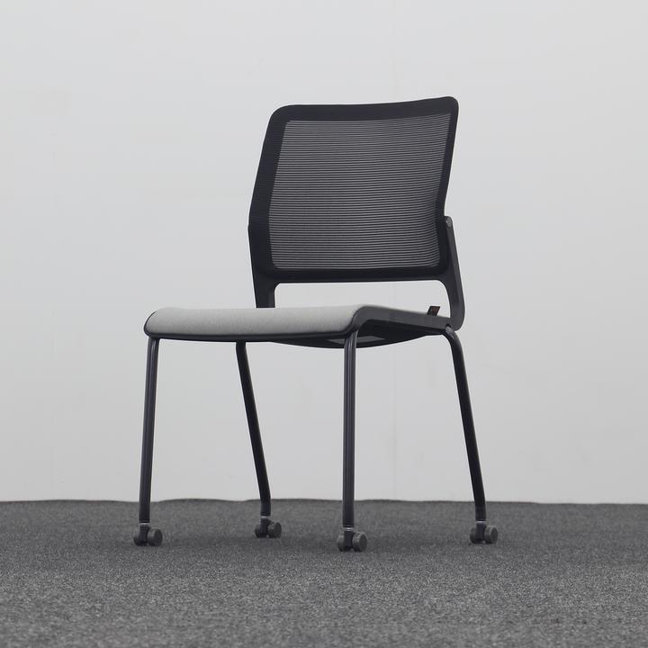 Actual product image Sitag 4-Fuss Stühle SitagXilium Mesh Grau ohne Armlehnen, Neu (48 cm)