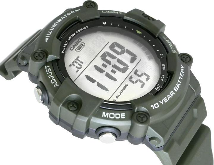 Actual product image Casio AE-1500WHX-3AVDF Clock + BOX (Sports watch, Digital watch, 51.30 mm)