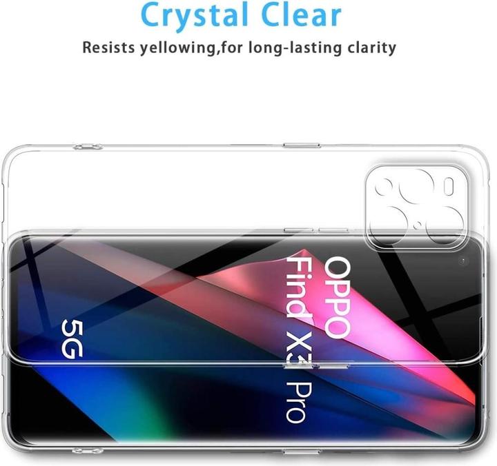 Produktbild Screenguard Oppo Find X3 Pro Flexible TPU Clear Case (Oppo Find X3 Pro)