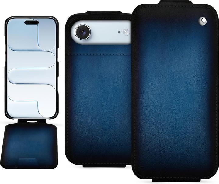 Actual product image Noreve Vertical leather shell (Apple iPhone 17)