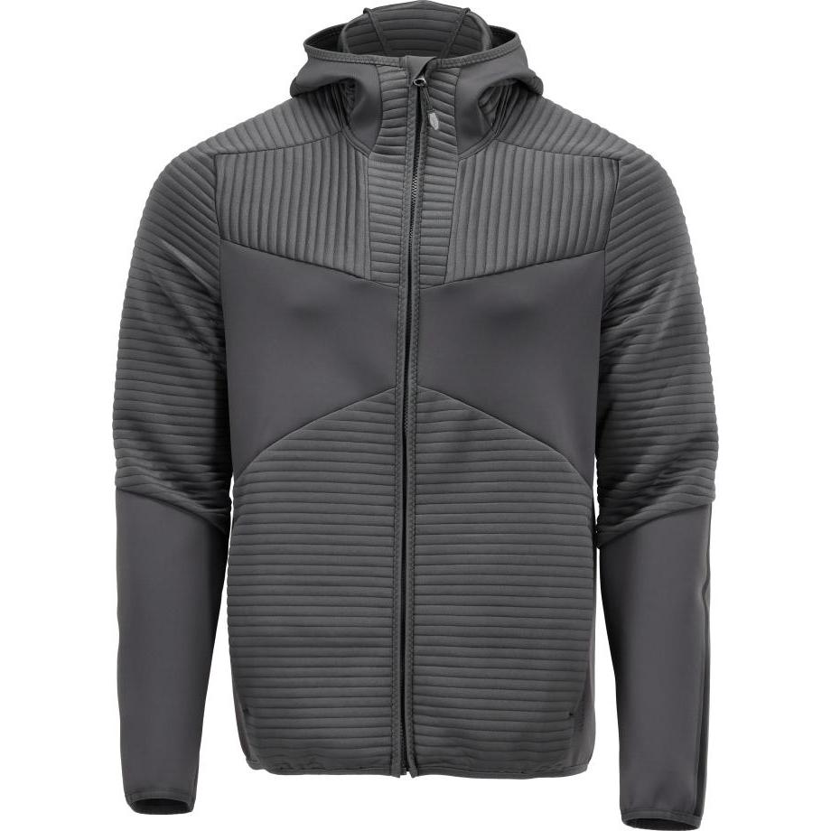 Mascot, Herren, Pullover, Kapuzen-Fleecepullover m. RV Anthrazitgrau, Gr.L, Grau, (L)