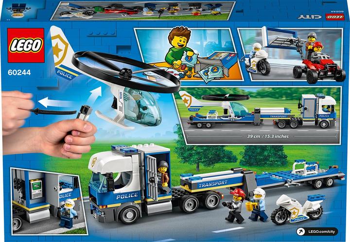Produktbild LEGO Polizeihubschrauber-Transport (60244, LEGO City)