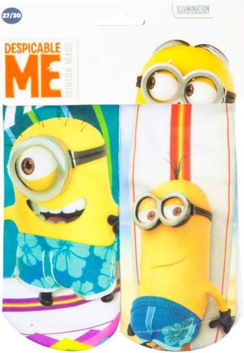 Produktbild Tinisu Minions Socken 2 Paar Unisex-Socken Outdoor-Socks (2er Pack, 23 - 26, 27 - 30, 31 - 34)