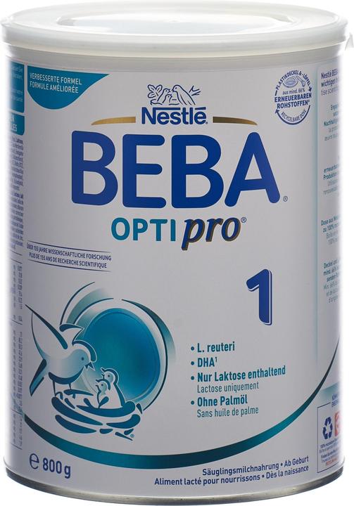 Actual product image Beba Optipro 1 (800 g, from birth)