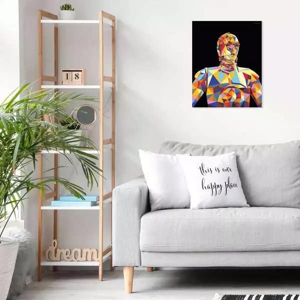 Actual product image Ravensburger CreArt - Painting by numbers 23894 - Star Wars - C-3PO - from 12 years