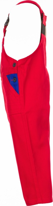 Produktbild Planam Kinder-Latzhose mittelrot/kornblumenblau 98/104 110/116 (110)