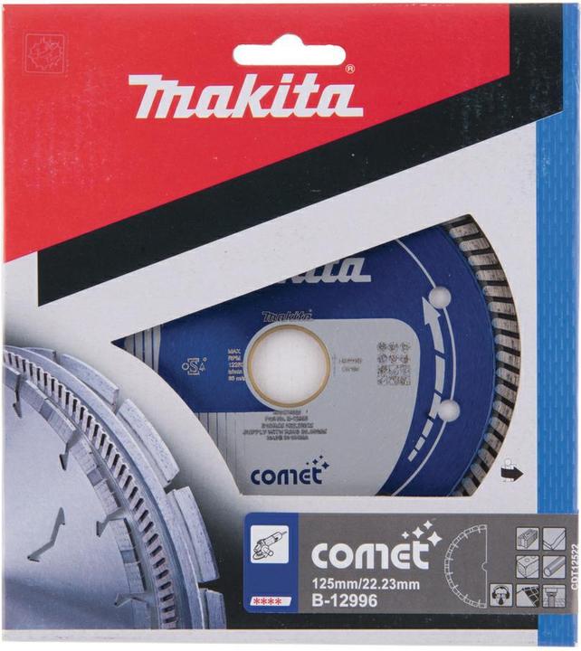 Actual product image Makita Diamond cutting disc 125x22,23