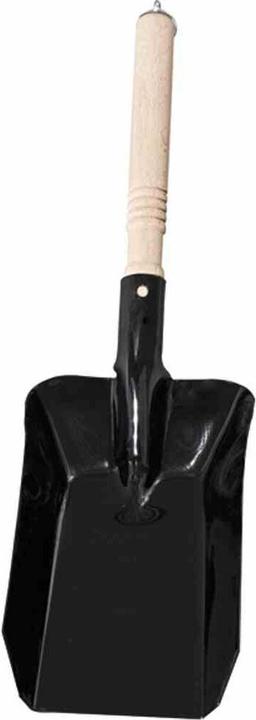 Actual product image Turk School coal spoon black with wooden handle (23.5 x 12.5 cm)