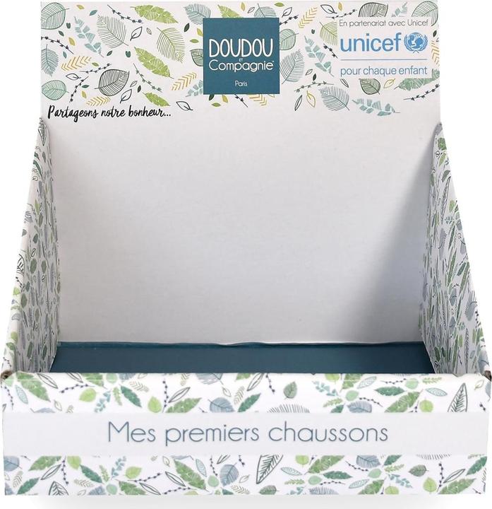 Produktbild Doudou et Compagnie Unicef Füsslinge mit Rassel Igel 0-6M