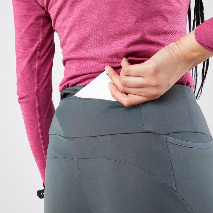 Produktbild Kiprun Lauftights lang Damen - Run 500 Warm grün (W33/L31)