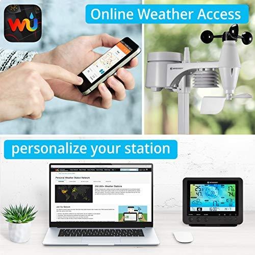 Produktbild Bresser Wetterstation Weather Center 5-in-1 WLAN Prof. Sensor