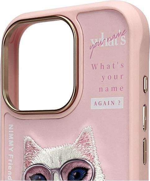 Image du produit Prestigio Nimmy case iPhone 16 Pro 6.3" pink Cool&Cute 2.0 Cat (Apple iPhone 16 Pro)