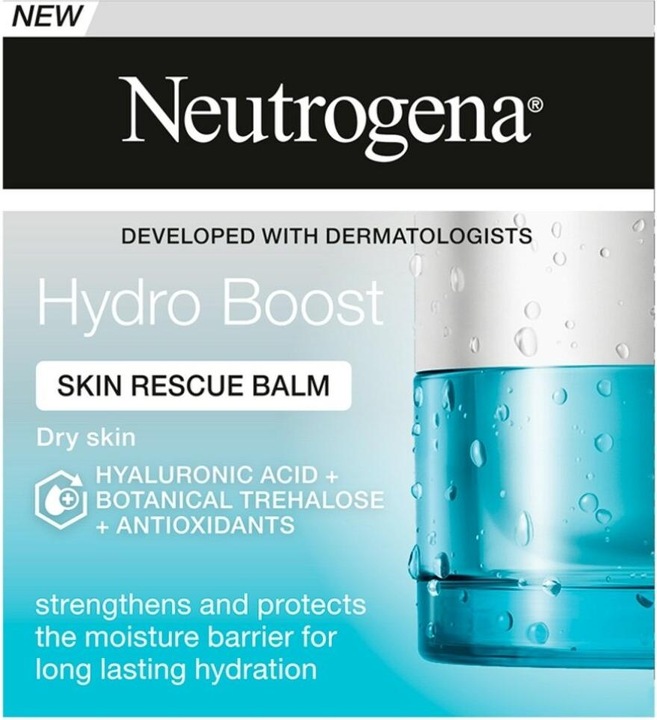Actual product image Neutrogena Hydro Boost Skin Rescue Balm (50 ml, Face gel)
